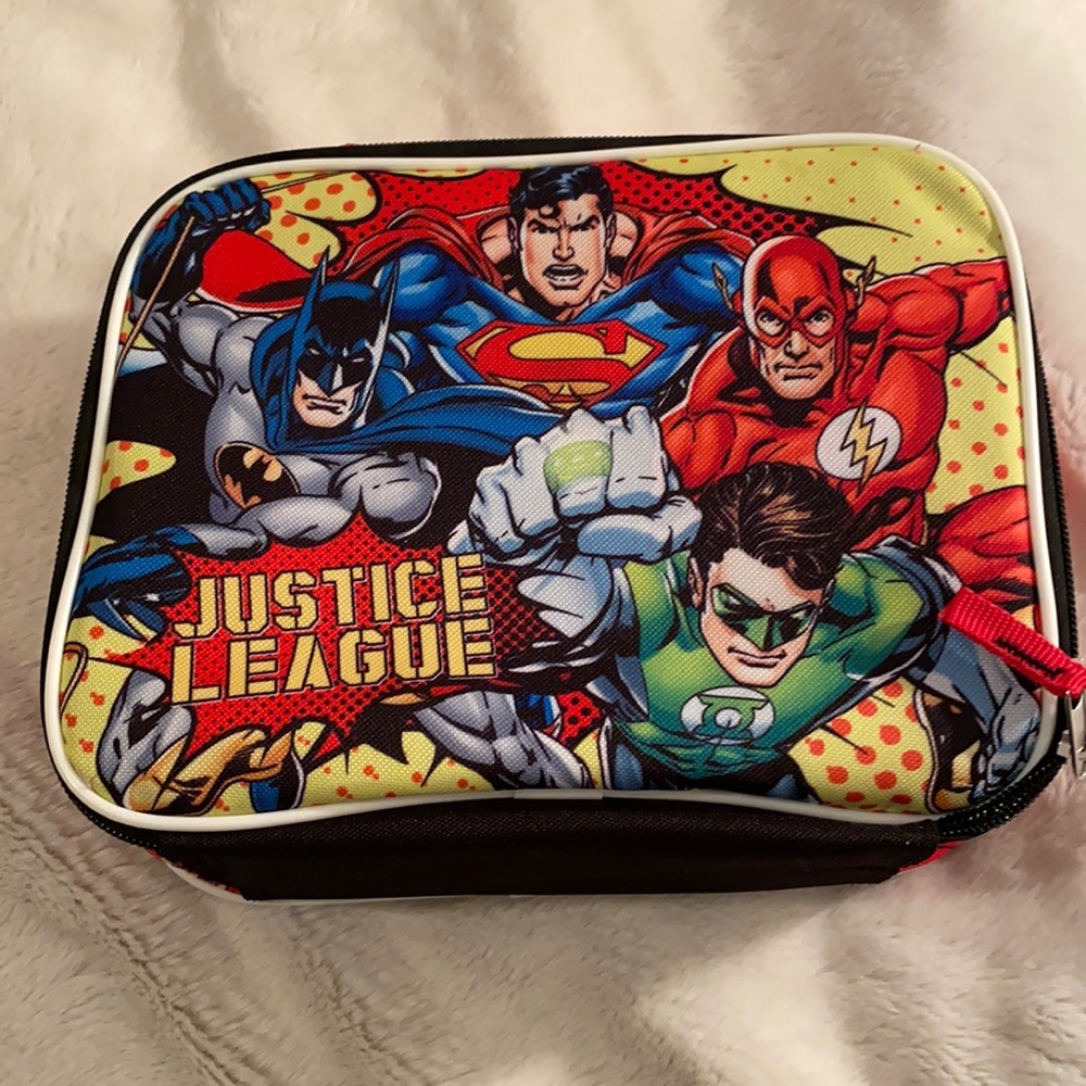 Justice league superhero lunch box